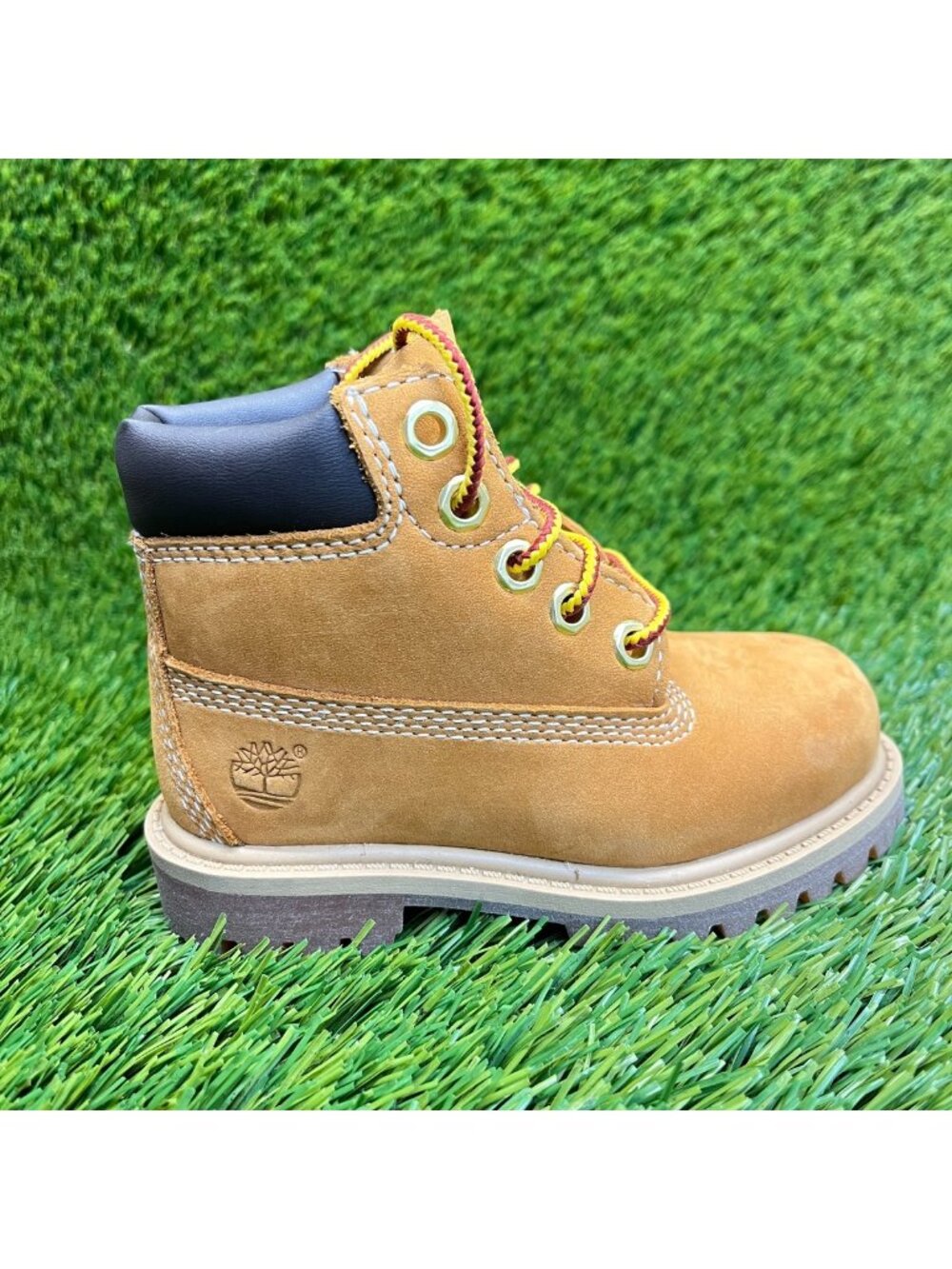 Timberland Premium 6-Inch Toddler Size 6.5C Brown Outdoor Waterproof Ankle Boots